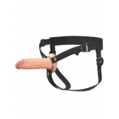 Полый страпон на ремнях 6’’ Hollow Silicone Strap-on - Pipedream - купить с доставкой в Саранске