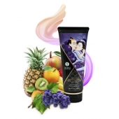 Массажный крем для тела с ароматом экзотических фруктов Exotic fruits - 200 мл. - Shunga - купить с доставкой в Саранске