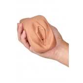 Маструбатор-вагина с вибрацией Soft   Wet Renata Realistic Tan Masturbator - Blush Novelties - в Саранске купить с доставкой