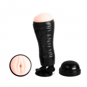 Мастурбатор-вагина Flora с присоской в основании - Baile - в Саранске купить с доставкой