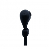 Чёрное лассо на пенис с вибрацией - Baile - в Саранске купить с доставкой