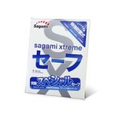 Презерватив Sagami Xtreme Ultrasafe с двойным количеством смазки - 1 шт. - Sagami - купить с доставкой в Саранске