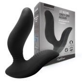Черный вибромассажер простаты 3,5’’ Curve P-spot Massager - 12 см. - Erokay - в Саранске купить с доставкой