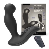 Черный вибромассажер простаты 3,5’’ Remote Control P-spot Massager - 12,5 см. - Erokay - в Саранске купить с доставкой