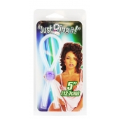 Прозрачное лассо с фиолетовой бусиной SILICONE COCK RING WITH BEAD LAVENDER - NMC - в Саранске купить с доставкой