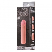Фаллоудлинитель SUPER HERO Tempter - 16 см. - Lola Games - в Саранске купить с доставкой