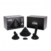 Конусный вибромассажер Cowgirl Cone с 2 насадками - CowGirl - купить с доставкой в Саранске