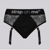 Трусики для фиксации насадок Strap-on-me Harness Lingerie Diva XS - Strap-on-me - купить с доставкой в Саранске
