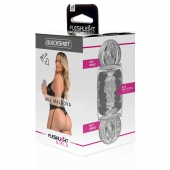 Прозрачный двусторонний мастурбатор Fleshlight Quickshot Mia Malkova - Fleshlight - в Саранске купить с доставкой