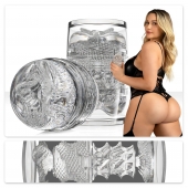 Прозрачный двусторонний мастурбатор Fleshlight Quickshot Mia Malkova - Fleshlight - в Саранске купить с доставкой