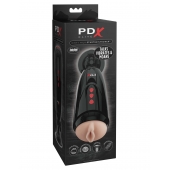 Мастурбатор-вагина с вибрацией Dirty Talk Starter Stroker - Pipedream - в Саранске купить с доставкой
