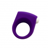 Фиолетовое эрекционное кольцо Puggle Vibrating Ring with Bullet - Adrien Lastic - в Саранске купить с доставкой