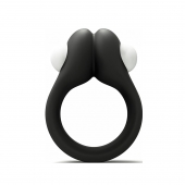 Черное эрекционное кольцо Zippy Vibrating Ring With Bullet - Adrien Lastic - в Саранске купить с доставкой
