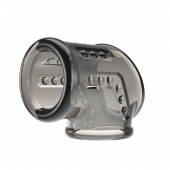 Дымчатая насадка на пенис и мошонку - Baile - в Саранске купить с доставкой