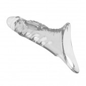 Прозрачная насадка на пенис - 22 см. - Baile - в Саранске купить с доставкой