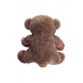 Бондажный набор: бурый мишка с розовыми оковами и наручниками - Pecado - купить с доставкой в Саранске