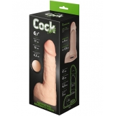 Телесный фаллоудлинитель с мошонкой Cock Next - 17 см. - LOVETOY (А-Полимер) - в Саранске купить с доставкой
