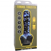 Черно-синяя мини-машина на присоске Tendril Thruster - 21,6 см. - Doc Johnson - купить с доставкой в Саранске