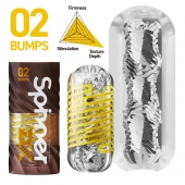 Мастурбатор Tenga Spinner DX 02 Bumps - Tenga - в Саранске купить с доставкой