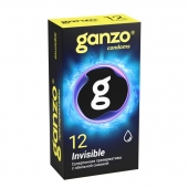 Супертонкие презервативы Ganzo Invisible - 12 шт. - Ganzo - купить с доставкой в Саранске