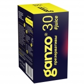 Ароматизированные презервативы Ganzo Juice - 30 шт. - Ganzo - купить с доставкой в Саранске