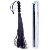 Черная силиконовая плеть - 37 см. - Boys of Toys - купить с доставкой в Саранске