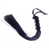 Черная силиконовая плеть - 37 см. - Boys of Toys - купить с доставкой в Саранске