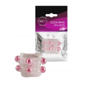 Прозрачная насадка на пенис с цветными шариками - Erowoman-Eroman - в Саранске купить с доставкой