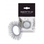 Круглое эрекционное кольцо с «ресничками» - Sextaz - в Саранске купить с доставкой