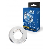 Прозрачное эрекционное кольцо-бублик - Sex Expert - в Саранске купить с доставкой