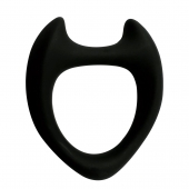 Черное эрекционное кольцо с рожками Wooomy Toro M - Adrien Lastic - в Саранске купить с доставкой