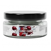 Массажная свеча «Спелая вишня» - 50 мл. - SGAN - купить с доставкой в Саранске