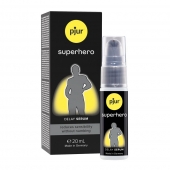 Пролонгатор-сыворотка pjur Superhero Delay Serum - 20 мл. - Pjur - купить с доставкой в Саранске