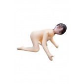 Телесная надувная секс-кукла в позиции догги-стайл - NMC - в Саранске купить с доставкой