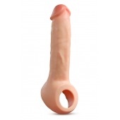 Телесная насадка-удлинитель Thrive 8.75 Inch Realistic Penis Extender Sleeve - 22,2 см. - Blush Novelties - в Саранске купить с доставкой