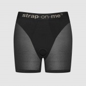 Трусики-шорты для фиксации насадок Strap-on-me Harness Lingerie Halo - size S - Strap-on-me - купить с доставкой в Саранске