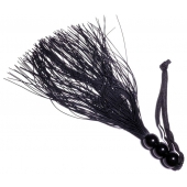 Черная силиконовая плетка - 25,4 см. - Boys of Toys - купить с доставкой в Саранске