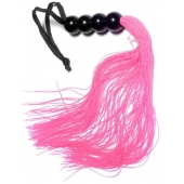 Розовая силиконовая плеть - 35,5 см. - Boys of Toys - купить с доставкой в Саранске