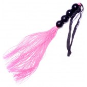 Розовая силиконовая плеть - 35,5 см. - Boys of Toys - купить с доставкой в Саранске