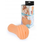 Эластичный мастурбатор в виде вагины телесного цвета - Sexy Girl - в Саранске купить с доставкой