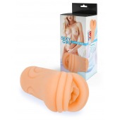 Телесный мастурбатор-вагина с рельефом на поверхности - Sexy Girl - в Саранске купить с доставкой