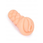 Телесный мастурбатор-вагина с вибропулей и эрекционными кольцами в комплекте - Sexy Girl - в Саранске купить с доставкой