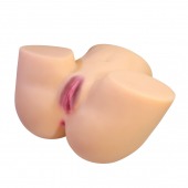 Телесный мастурбатор Liora с 2 любовными тоннелями - Baile - в Саранске купить с доставкой