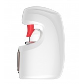 Белый мастурбатор с язычком и возвратно-поступательными движениями - Secwell - в Саранске купить с доставкой