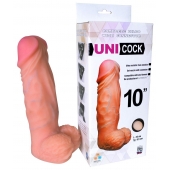 Фаллическая насадка Харнесс UNICOCK 10  - 25 см. - LOVETOY (А-Полимер) - купить с доставкой в Саранске