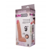 Фаллическая насадка Харнесс UNICOCK 9  - 24 см. - LOVETOY (А-Полимер) - купить с доставкой в Саранске