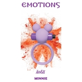 Сиреневое эрекционное виброколечко Emotions Minnie - Lola Games - в Саранске купить с доставкой