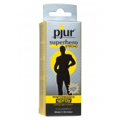 Спрей-пролонгатор длительного действия pjur SUPERHERO Strong Spray - 20 мл. - Pjur - купить с доставкой в Саранске