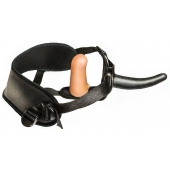 Женский страпон с вагинальной пробкой Woman Strap - 12 см. - LOVETOY (А-Полимер) - купить с доставкой в Саранске