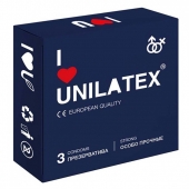 Ультрапрочные презервативы Unilatex Extra Strong - 3 шт. - Unilatex - купить с доставкой в Саранске